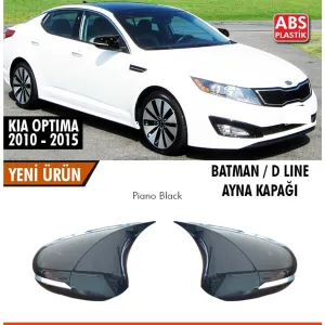 Kia Optima Uyumlu Batman Ayna Kapağı Piano Black / 2010 - 2015 ParçaDRS Tuning kalitesiyle tanışın! Özel olarak Kia  model araçlar için üretilen bu ürün, otomob