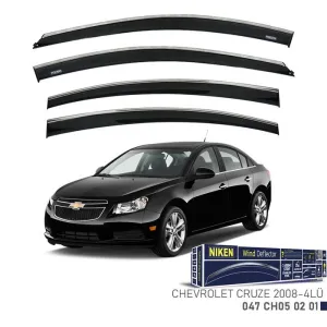 Chevrolet Cruze Uyumlu -2008 Kromlu Cam Rüzgarlığı 4Lü ParçaDRS Tuning kalitesiyle tanışın! Özel olarak Chevrolet  model araçlar için üretilen bu ürün, otomobil