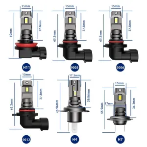 Led far ampulü 80W 11000LM H3 12-30V / LAAM936 thumb 4