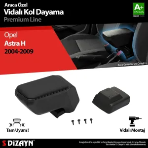 S-Dizayn Opel Astra H ABS Vidalı Kol Dayama Kolçak Siyah 2004-2009 A+Kalite						                Araca &Ouml;zel Ge&ccedil;me Kol&ccedil;ak&bull; Aracınızın kon