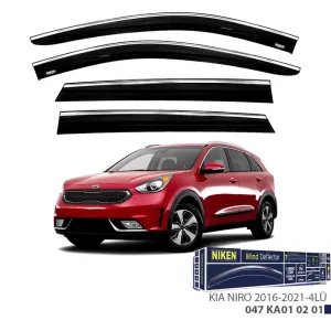 Kia Niro Uyumlu Kromlu Cam Rüzgarlığı 4Lü 2016-2021 Parça thumb 1