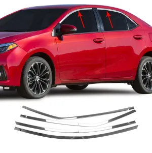 Toyota Corolla Uyumlu 2013 2018 Cam Üst Çıtası Krom ParçaDRS Tuning kalitesiyle tanışın! Özel olarak Toyota  model araçlar için üretilen bu ürün, otomobilinizin