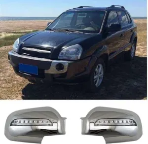 Hyundai Tucson Uyumlu 2004 2014 Ayna Kapağı ABS Krom LED ParçaDRS Tuning kalitesiyle tanışın! Özel olarak Hyundai  model araçlar için üretilen bu ürün, otomobil