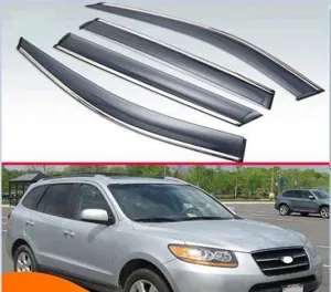 Hyundai Santa Uyumlu Fe 2006 2012 Kromlu Cam Rüzgarlığı ParçaDRS Tuning kalitesiyle tanışın! Özel olarak Hyundai  model araçlar için üretilen bu ürün, otomobili