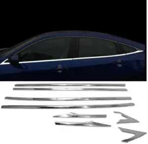 Honda Civic Uyumlu 2016 Sonrası Cam Çıtası Krom ParçaDRS Tuning kalitesiyle tanışın! Özel olarak Honda  model araçlar için üretilen bu ürün, otomobilinizin hatl