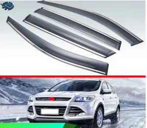 Ford Kuga Uyumlu 2013 2019 Kromlu Cam Rüzgarlığı ParçaDRS Tuning kalitesiyle tanışın! Özel olarak Ford  model araçlar için üretilen bu ürün, otomobilinizin hatl