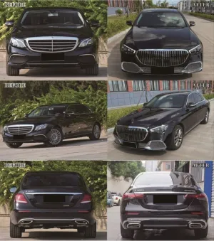 W213 E Uyumlu Serisi 2016-2019 İçin 2020+ Maybach Yükseltme Parça thumb 2