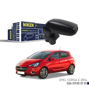 Opel Corsa Uyumlu E -2014 Araca Özel Kol Dayama Siyah Niken ParçaDRS Tuning kalitesiyle tanışın! Özel olarak Opel  model araçlar için üretilen bu ürün, otomobil