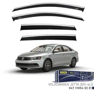 Niken Volkswagen Uyumlu Jetta -2011 Kromlu Cam Rüzgarlığı 4Lü ParçaDRS Tuning kalitesiyle tanışın! Özel olarak Volkswagen  model araçlar için üretilen bu ürün, 