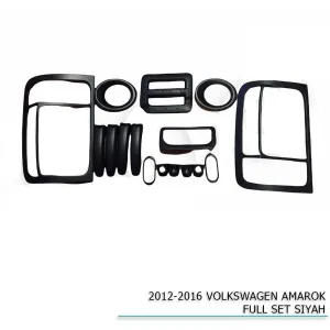 Volkswagen Amarok Uyumlu Full Set Siyah 2012-2016 ParçaDRS Tuning kalitesiyle tanışın! Özel olarak Volkswagen  model araçlar için üretilen bu ürün, otomobiliniz