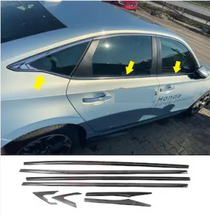 Honda Civic Uyumlu Cam Çıtası 2022> Çelik ParçaDRS Tuning kalitesiyle tanışın! Özel olarak Honda  model araçlar için üretilen bu ürün, otomobilinizin hatları