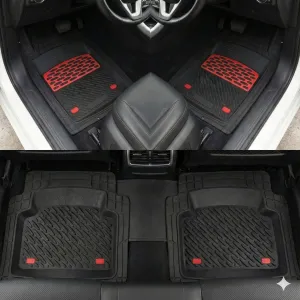 Safir Fiat Uyumlu Egea Havuzlu Universal Paspas Krom Kırmızı ParçaDRS Tuning kalitesiyle tanışın! Özel olarak Fiat  model araçlar için üretilen bu ürün, otomobi