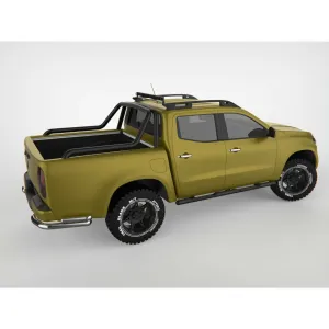 Volkswagen Amarok Uyumlu Rollbar - Canyon Siyah Roll Bar (Aqm - Prb28) ParçaDRS Tuning kalitesiyle tanışın! Özel olarak Volkswagen  model araçlar için üretilen 