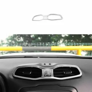 Jeep Renegade Uyumlu İç Havalandırma Çerçevesi SilverDRS Tuning kalitesiyle tanışın! Özel olarak jeep  model araçlar için üretilen bu ürün, otomobilinizin hatla