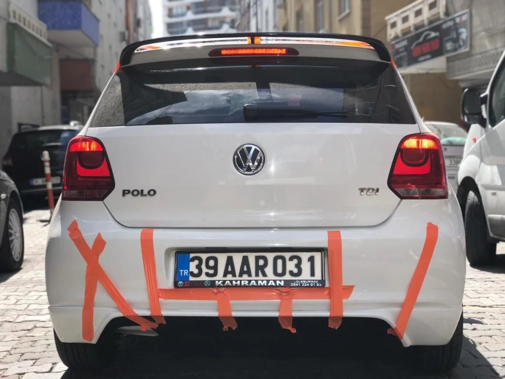 Volkswagen Polo Uyumlu Oettinger Spoiler 2010 - 2017 (Fiber)