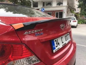 Hyundai Accent Blue 2011-2017 (RB) uyumlu Accent Blue Spoiler Yarasa (Fiber) modelleri DRS Tuning'de. Kaliteli malzeme, hızlı kargo ve güvenli alışverişle