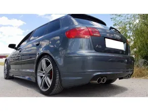 Audi A3 2003-2012 (8P) uyumlu 8P 2006-2012 Arka Ek (Plastik) modelleri DRS Tuning'de. Kaliteli malzeme, hızlı kargo ve güvenli alışverişle hemen inceleyin.