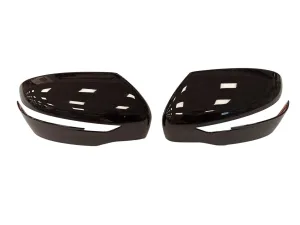 Nissan Qashqai Uyumlu 2014-2020 Ayna Kapağı - Piano Black thumb 2
