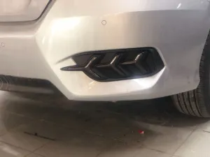 Honda Civic Uyumlu Fc5 2016-2020 Arka Ağaç Dizayn Haraketli Smoke thumb 1