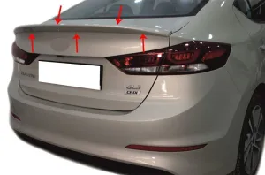 Hyundai Elantra 2015-2020 (AD) uyumlu 6 Spoiler Bagaj Gt Fiber 2016-2019 modelleri DRS Tuning'de. Kaliteli malzeme, hızlı kargo ve güvenli alışverişle hemen