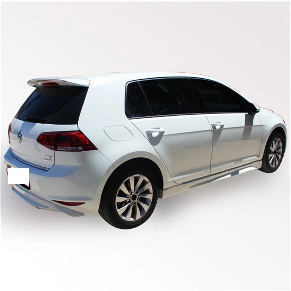 Volkswagen Golf Uyumlu 7 Marşpiyel 2 Parça Fiber 2013 Ve Sonrası