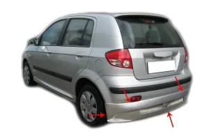 Hyundai Getz 2002-2011 (TB) uyumlu Arka Tampon Altı Telli Fiber 2002-2011 modelleri DRS Tuning'de. Kaliteli malzeme, hızlı kargo ve güvenli alışverişle hemen