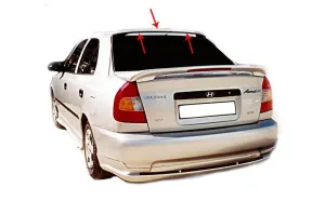 Hyundai Accent 1999-2005 (LC) uyumlu Spoiler Cam Üstü Fiber 2000-2003 modelleri DRS Tuning'de. Kaliteli malzeme, hızlı kargo ve güvenli alışverişle hemen