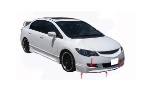Kolaylı uyumlu Honda Civic 8 Ön Tampon Altı (Mugen Md) Fiber 2006-2008 modelleri DRS Tuning'de. Kaliteli malzeme, hızlı kargo ve güvenli alışverişle hemen