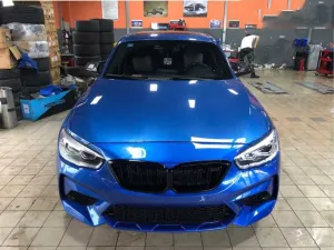 Bmw 1 Uyumlu Serisi F20 Lci M2C Ön Tampon Panjur Seti (2015-2018) thumb 4