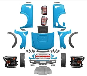 Ranger F150 Uyumlu Raptor Dönüşüm Full - Body Kit(Farsız-Stopsuz)DRS Tuning kalitesiyle tanışın! Özel olarak Ford F150 model araçlar için üretilen bu ürün, otom