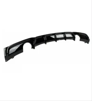 Bmw 3 Uyumlu Serisi F30 2012-2018 M Sport Difüzör - Sağ Sol Tek Çıkış thumb 1