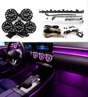 Mercedes W177 Uyumlu Işıklı Havalandırma Ve Ambians Set (Takım) thumb 2