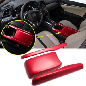 Honda Civic Uyumlu Fc5 Kol Dayama 3 Parça - KırmızıDRS Tuning kalitesiyle tanışın! Özel olarak Honda  model araçlar için üretilen bu ürün, otomobilinizin hatlar