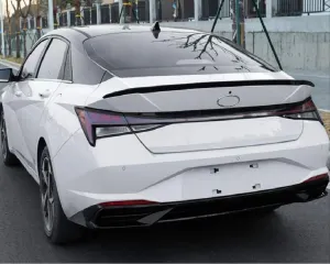 Hyundai Elantra Uyumlu 2021+ Spoiler - Piano Black (Parlak Siyah) thumb 2