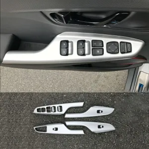 Hyundai Kona Uyumlu Kapı Kolçak Kaplama - Silver thumb 3
