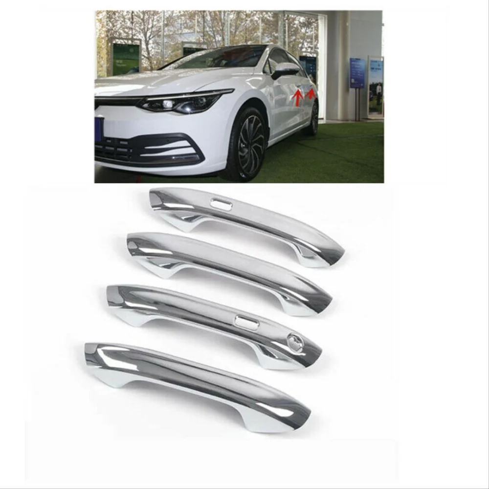 Volkswagen Golf Uyumlu 8 Kapı Kolu Kaplama -abs Krom