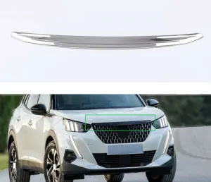 Peugeot 2008 Uyumlu Panjur Üst Krom KaplamaDRS Tuning kalitesiyle tanışın! Özel olarak Peugeot  model araçlar için üretilen bu ürün, otomobilinizin hatlarına sp