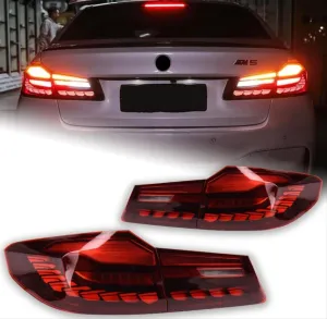 Bmw G30 Uyumlu Dragon LED Stop - Kırmızı thumb 1
