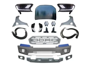 Ford T6 Uyumlu Ranger (2012-2015) T8 Raptor Dönüşüm FaceliftDRS Tuning kalitesiyle tanışın! Özel olarak Ford  model araçlar için üretilen bu ürün, otomobilinizi