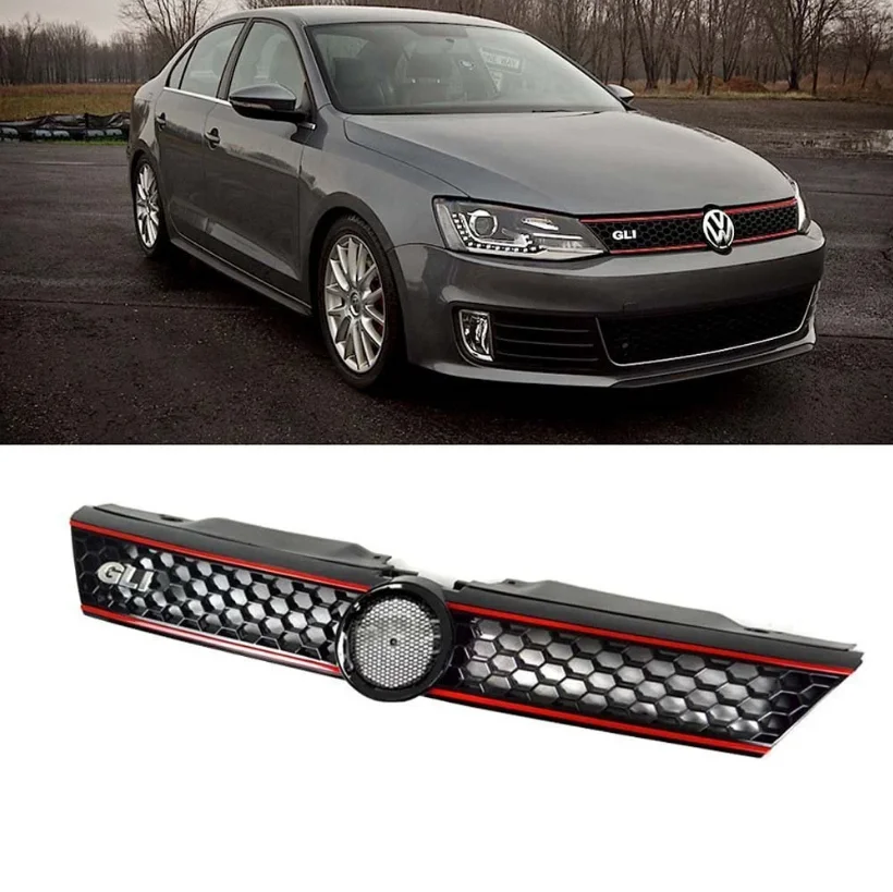 Volkswagen Jetta Uyumlu 2011-2015 Panjur Gli Kırmızı