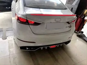 Hyundai Elantra Uyumlu 2014-2018 LED Spoiler (Boyasız) thumb 4