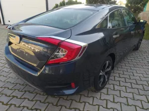 Honda Civic Uyumlu Fc5 2016-2021 Arka Stop Kaplama 4 Parça Nikelaj thumb 2