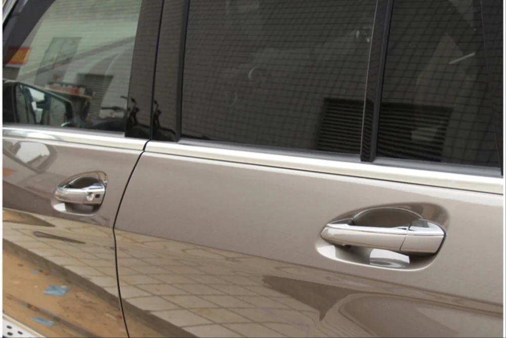Mercedes W177 Uyumlu / W205 / W213 / Glc Kapı Kolu Kaplama Nikelaj