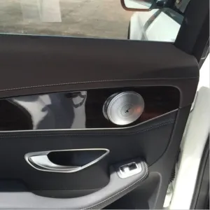 Mercedes W205 Uyumlu C Serisi 2015+ Burmester Yuvarlak 4 Parça thumb 2
