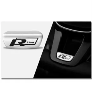 Volkswagen R Uyumlu Line Direksiyon Logosu (Küçük)DRS Tuning kalitesiyle tanışın! Özel olarak Universal  model araçlar için üretilen bu ürün, otomobilinizin hat