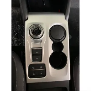 Ford Focus Uyumlu 2019+ Vites Konsol Kaplama Silver(ABS) thumb 2