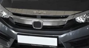 Honda Civic Uyumlu Fc5-Fk7 2016-2020 Ön Panjur Üst Kaplama NikelajDRS Tuning kalitesiyle tanışın! Özel olarak Honda  model araçlar için üretilen bu ürün, otomob