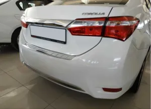 Toyota Corolla 2013-2018 (E170) uyumlu 2013-2016 Arka Tampon Üst Kaplama modelleri DRS Tuning'de. Kaliteli malzeme, hızlı kargo ve güvenli alışverişle hemen
