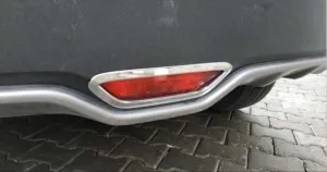 Toyota C-Hr Uyumlu 2016-2019 Orta Stop Lamba Çerçevesi Nikelaj thumb 2