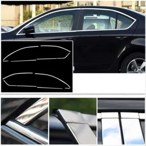 Skoda Octavia Uyumlu 2015-2019 Cam Çıtası NikelajDRS Tuning kalitesiyle tanışın! Özel olarak Skoda  model araçlar için üretilen bu ürün, otomobilinizin hatların